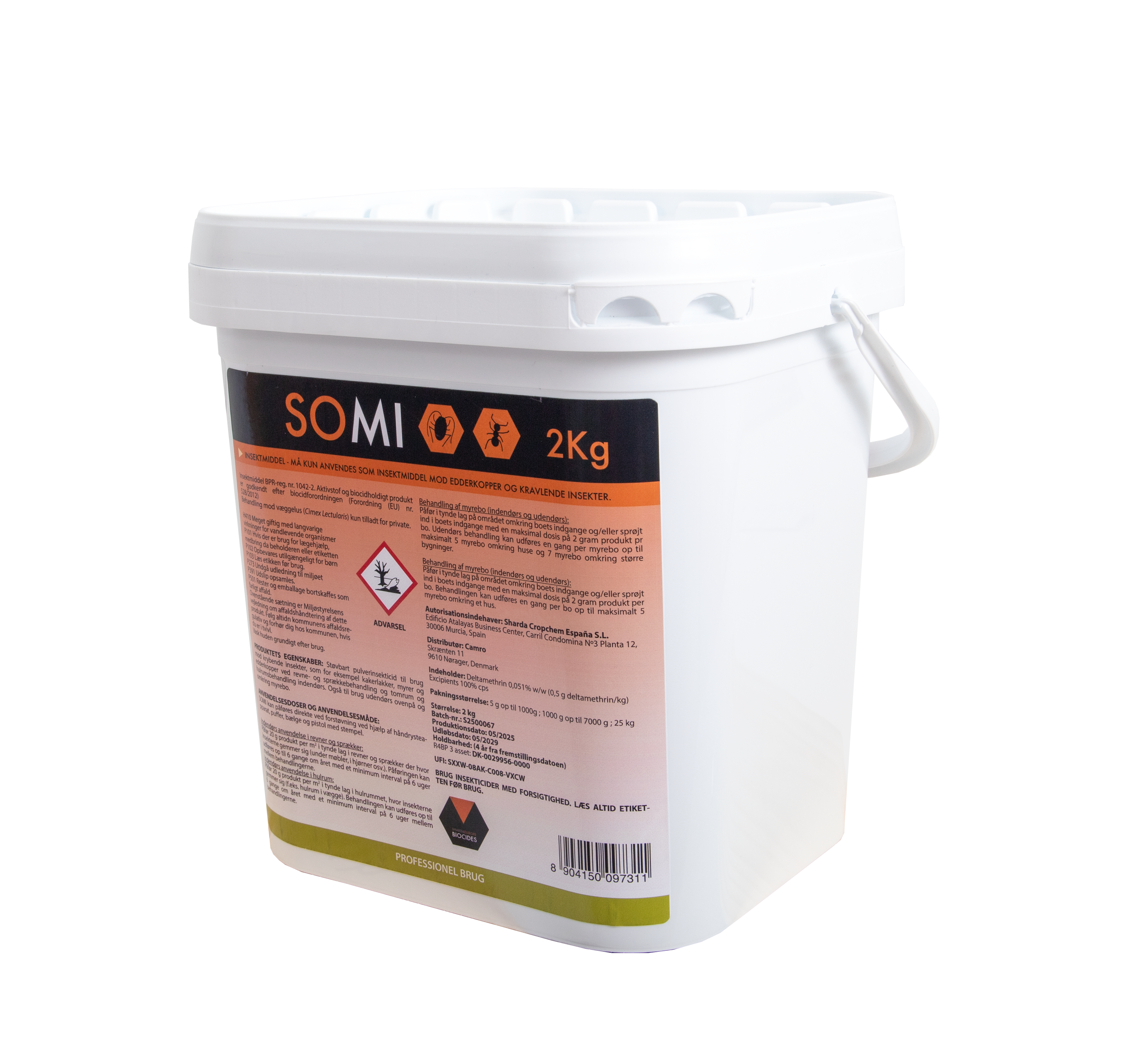 SOMI insektmiddel, 2 kg. (NO)