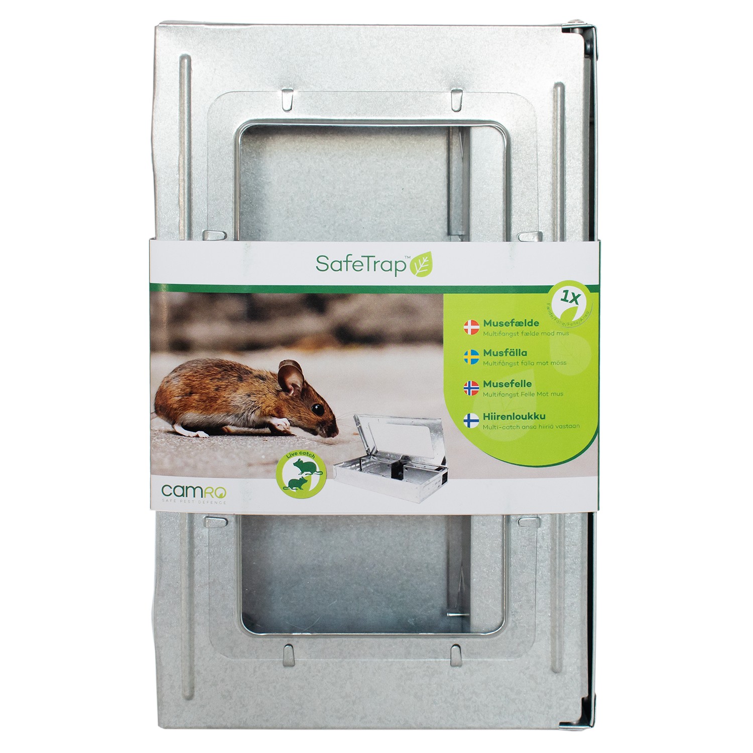 SafeTrap™ Musefælde Multifangst Mod mus