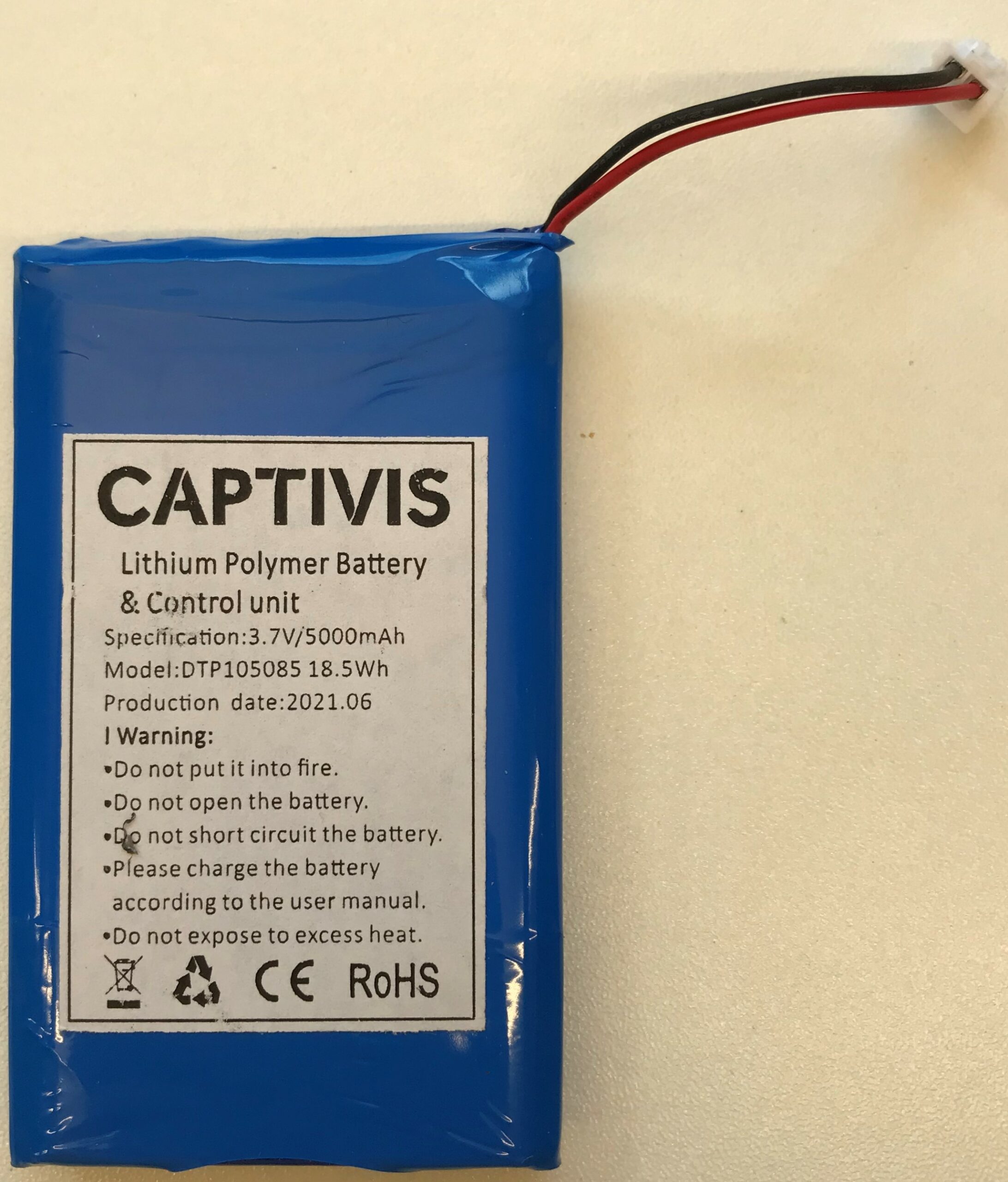 CAPTIVIS Batteri