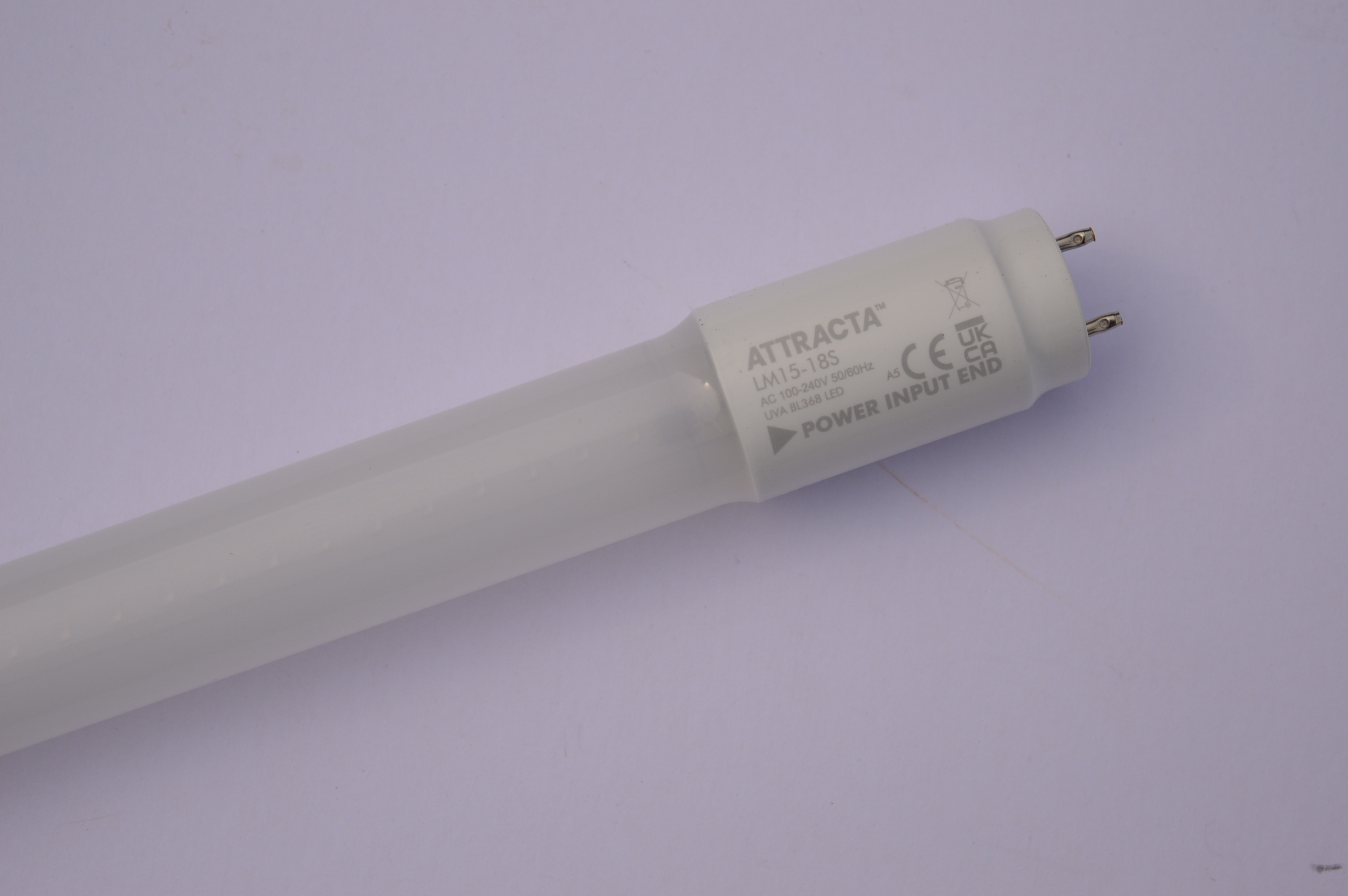 Attracta™ Main LED UV-rør, splintfri 18"/450mm