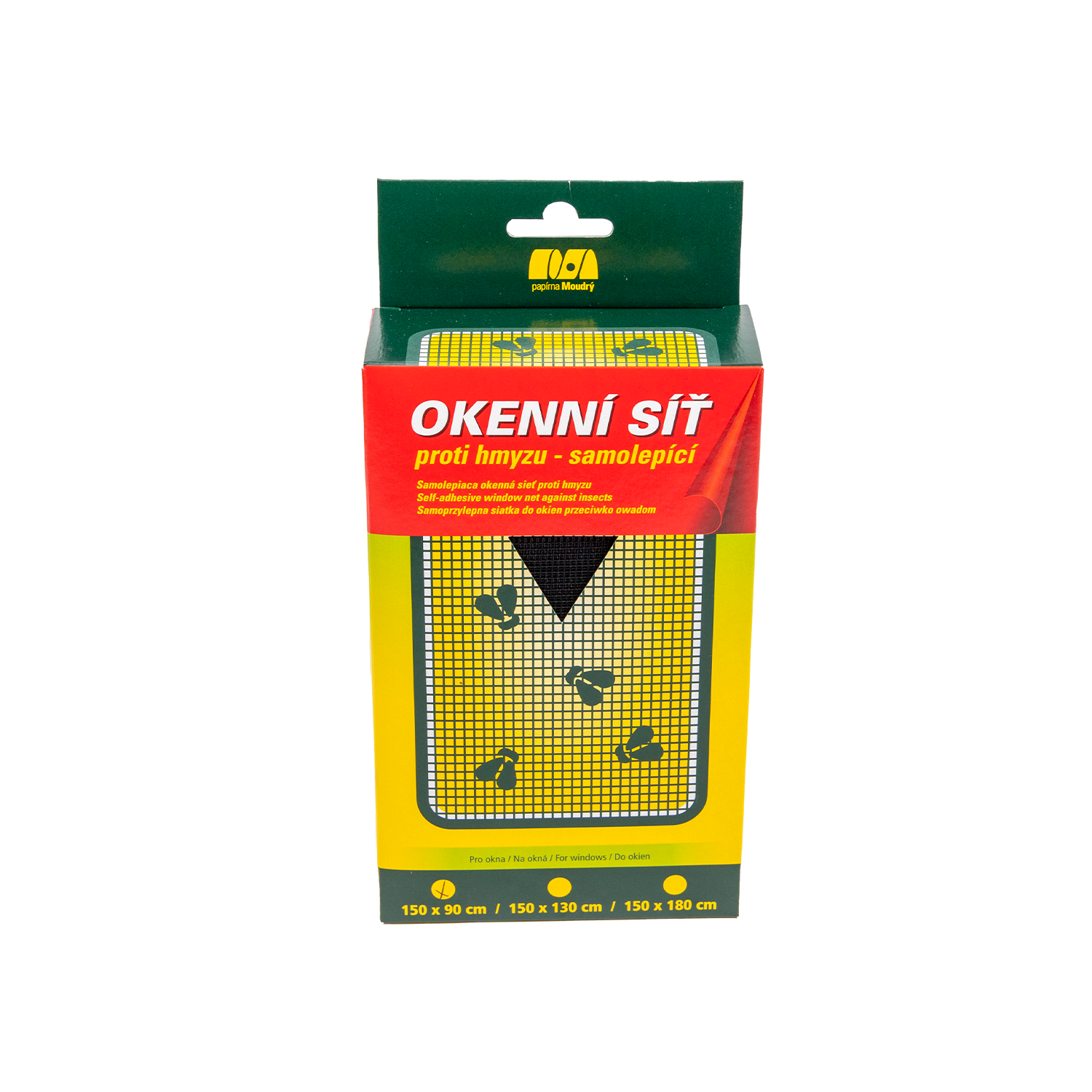 Vinduesnet, sort, 90x150