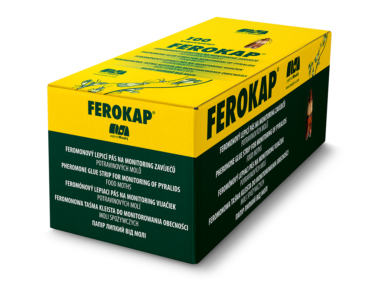 FEROKAP limspiral med feromon mod fødevaremøl